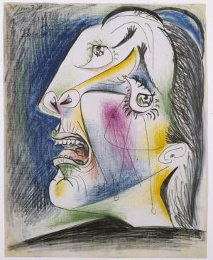 Cabeza llorando (V). Postscripto de «Guernica»