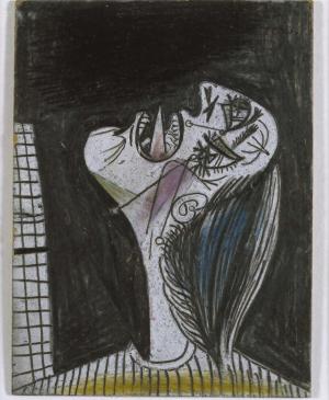 Cabeza llorando (VII). Postscripto de «Guernica»