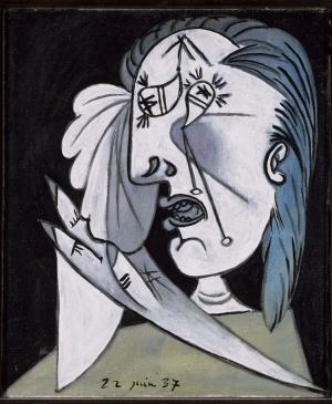 Weeping Woman’s Head with Handkerchief [I]. Postscript of Guernica