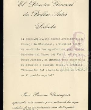 Carta de Josep Renau a Juan Negrín