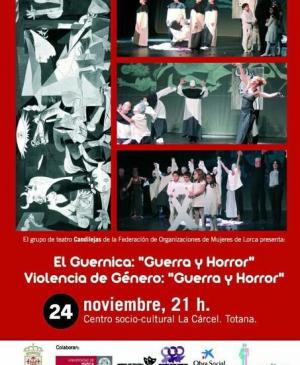 El Guernica: "Guerra y Horror". Violencia de Género: "Guerra y horror".