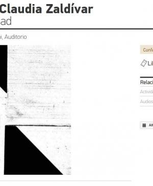 Conversaciones. Claudia Zaldívar Museo de la Solidaridad