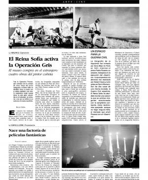 El Reina Sofía activa la Operación Gris