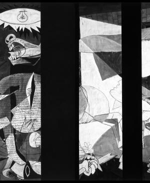 Guernica Redacted (After Picasso’s Guernica, 1937)