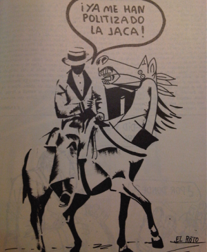 Illustration by El Roto, published in La Codorniz