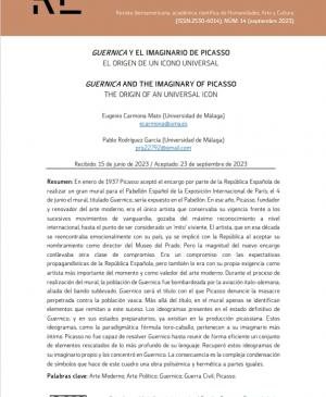 Eugenio Carmona Mato/Pablo Rodríguez García, Guernica y el imaginario de Picasso. El origen de un icono universal, 2023 © CC BY-NC-SA 4.0 2023