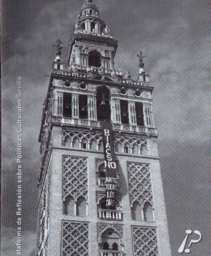 Folleto de la Plataforma de Reflexión sobre Políticas Culturales, <em>Es como EL TRABAJO, que no le puede gustar a todo el mundo</em>, Sevilla, abril, 2010