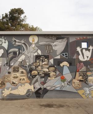 Juan Carlos Marchesi, Mural Guernica, 2023 (anverso)