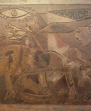 Elías de Andrés, Guernica Plate, circa 1981