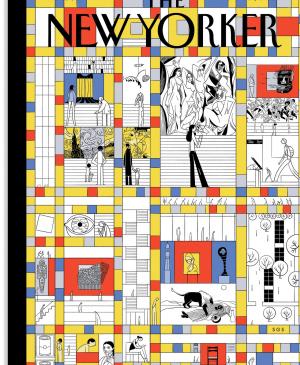 Modern Life. The New Yorker cover that pays hommage to MoMA
